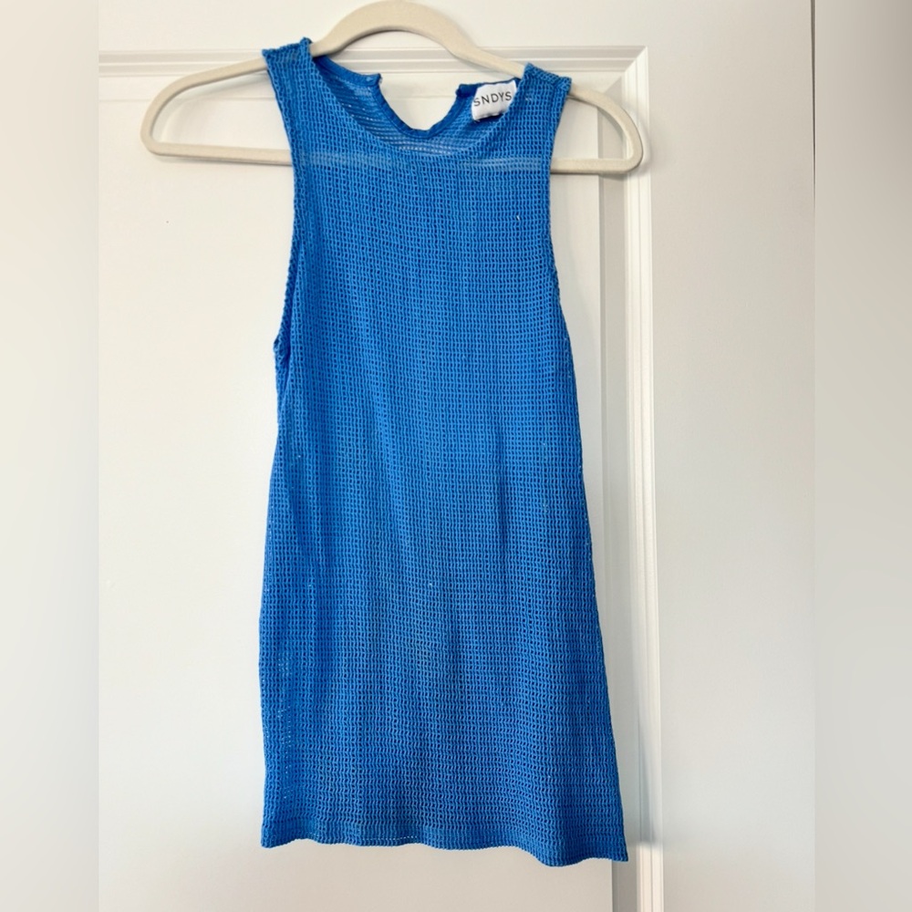SNDYS BLUE SWIM COVER SIZE 0